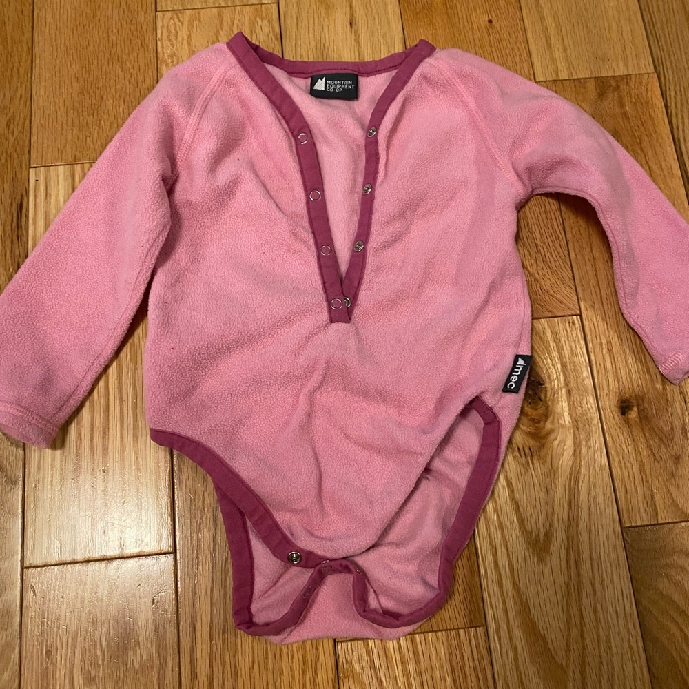 MEC fleece diaper shirt